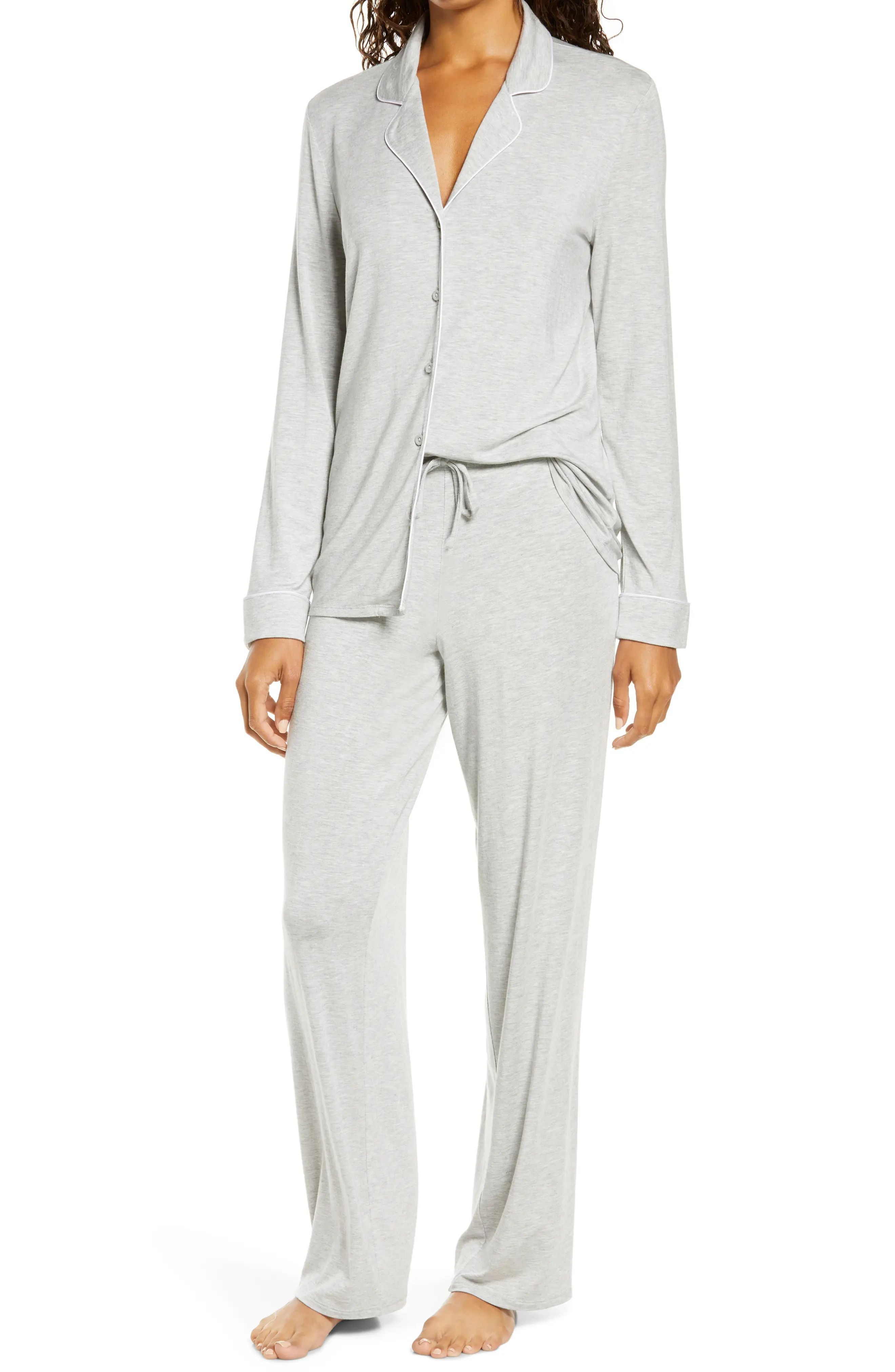 Women's Nordstrom Moonlight Dream Pajamas, Size Medium - Grey | Nordstrom