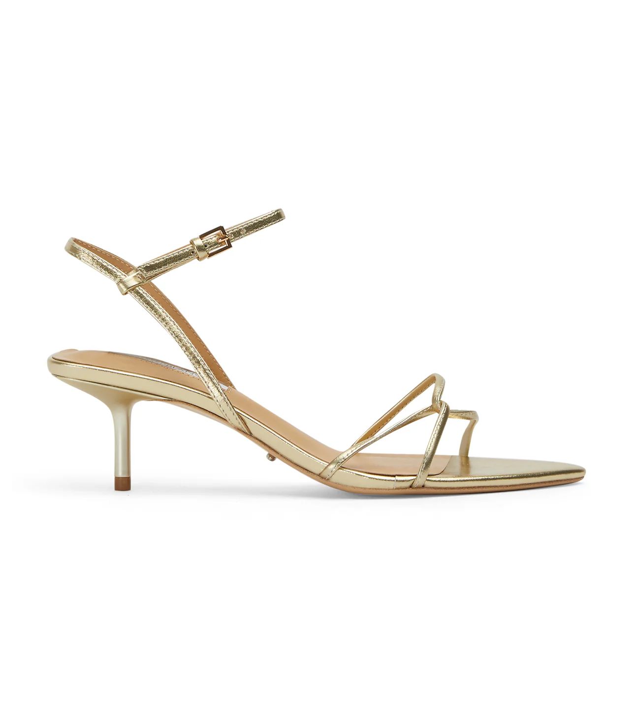 Florida Gold Nappa Metallic Heels | Tony Bianco US