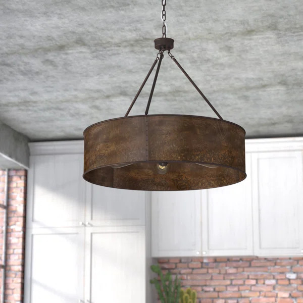 Luyster 5 - Light Unique Drum Chandelier | Wayfair Professional