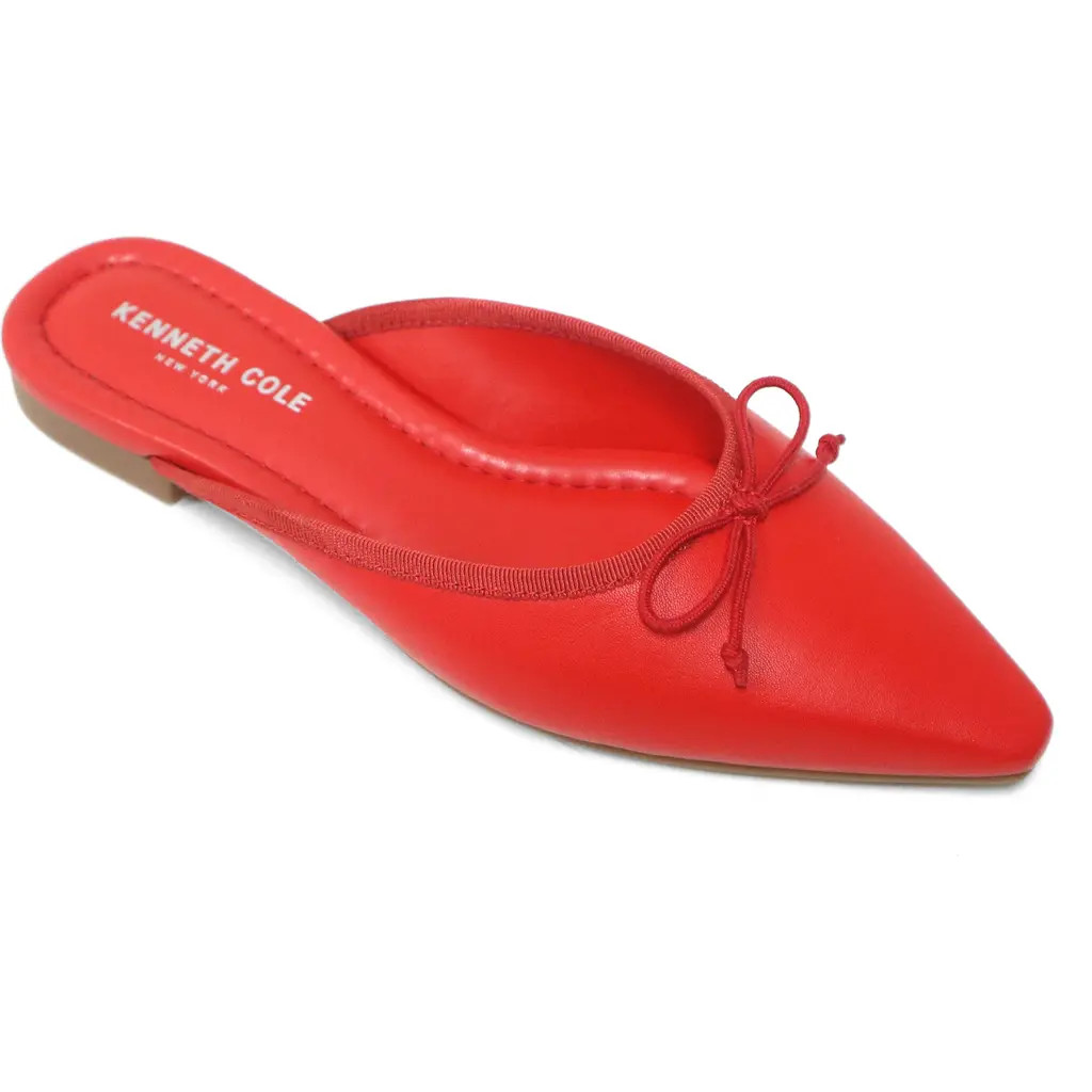Kenneth Cole Nora Pointed Toe Mule in Fuego Leather at Nordstrom, Size 10 | Nordstrom