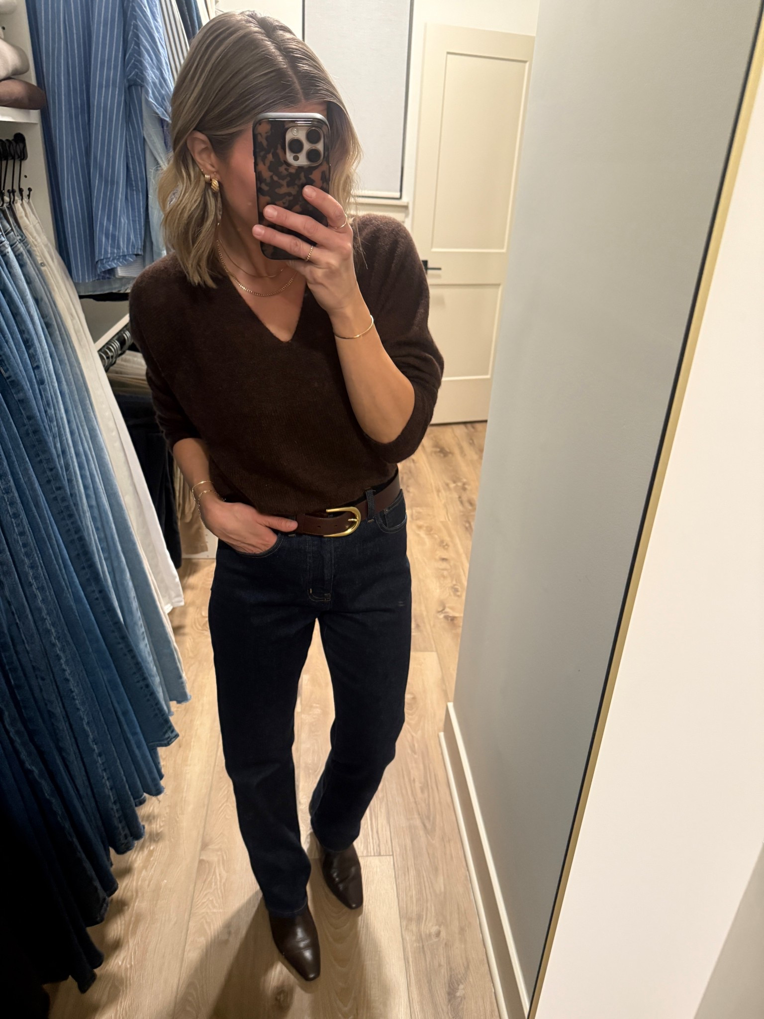 Wearing 26/regular jeans, small bodysuit, small belt, boots tts 

#LTKFindsUnder100 #LTKootd #LTKOver40