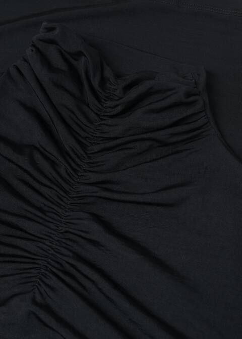 Long-sleeve t-shirt with ruffles | MANGO (US)