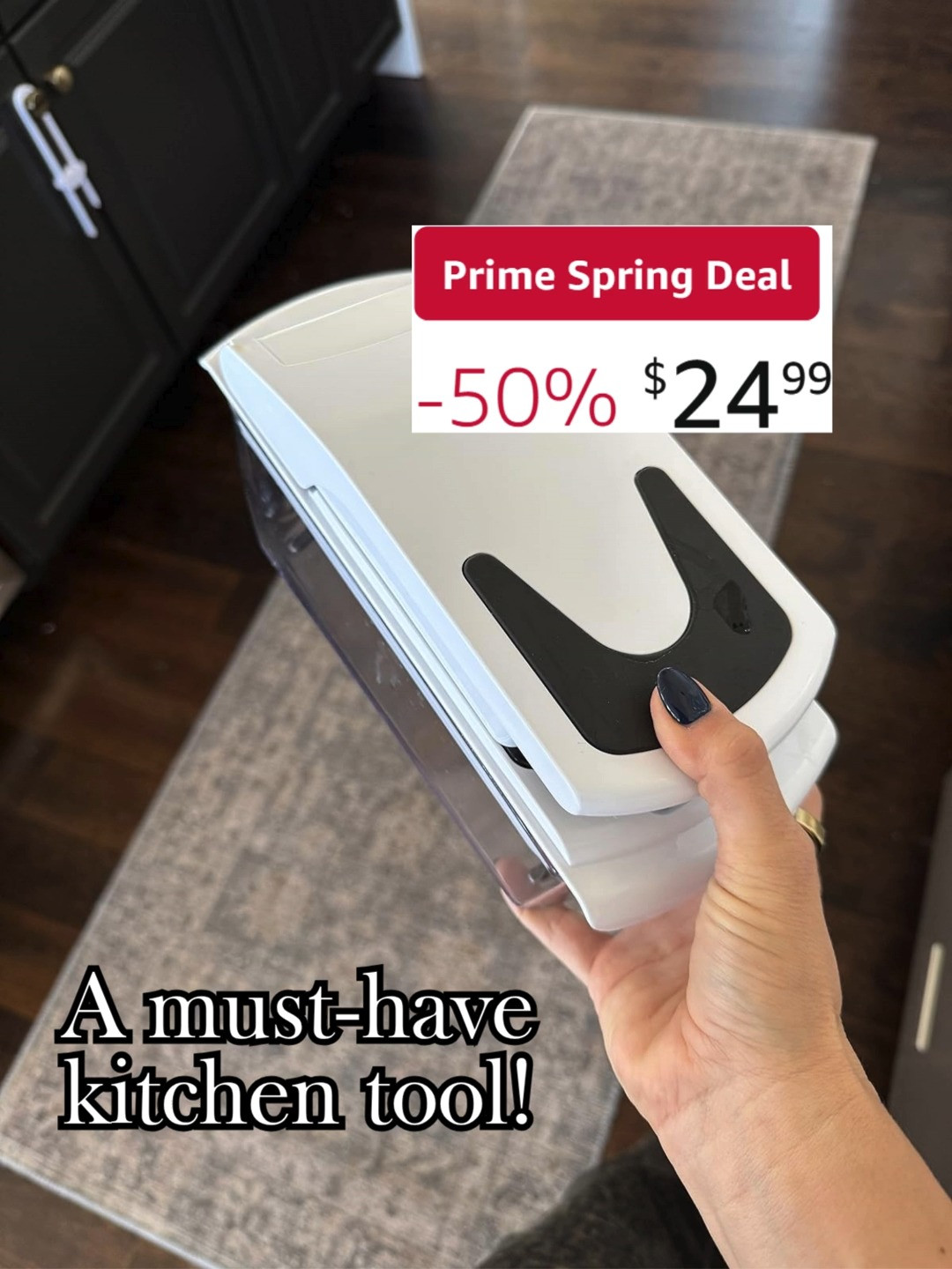 This kitchen must have vegetable chopper makes slicing and dicing so fast and easy, turning meal prep into a breeze. Less time cutting, more time eating 🥕🔪🌸
#AmazonBigSpringSale #VegetableChopper #KitchenMustHaves #AmazonFinds #KitchenGadgets #MealPrep #CookingTools #HomeCooking #HealthyEating #SpringSale 

 #LTKHome #LTKSaleAlert