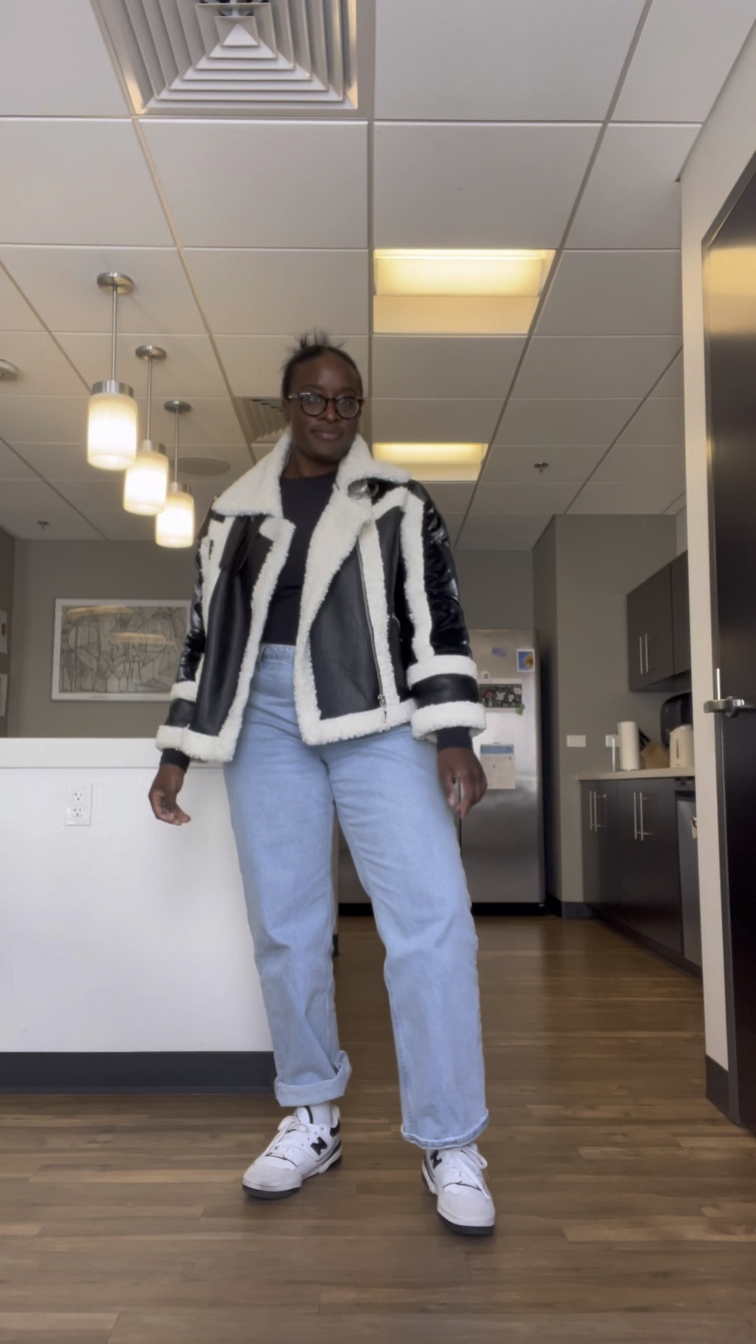 ootd 
Jacket - rented from Nuuly
Shirt - skims 
Jeans - Abercrombie 
Shoes - New Balance 


Outfit of the day ootd what i wore outfit inspo 

#LTKstyletip #LTKshoecrush #LTKfit