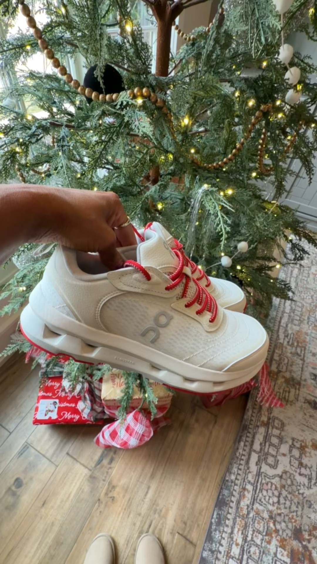 These sneakers are so good 👏🏼 love the red details!!

#LTKfitnessgoals #LTKootd #LTKgrwm