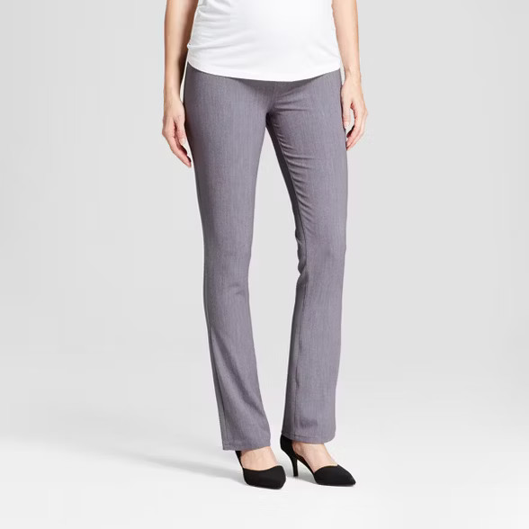 Maternity Crossover Panel Bootcut Trousers - Isabel Maternity by Ingrid & Isabel™ | Target