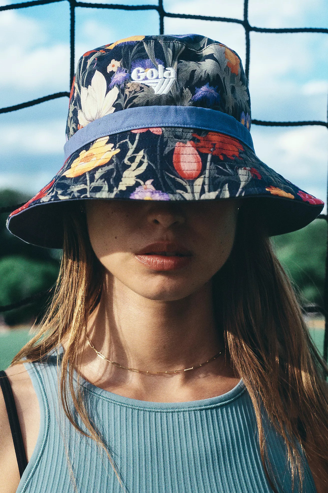 Gola x Anthropologie Floral Bow Bucket Hat | Anthropologie (US)