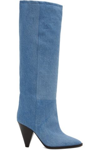 Blue Ririo Boots | SSENSE