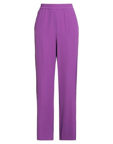 8pm Woman Pants Purple Size S Polyester, Elastane | YOOX (US)
