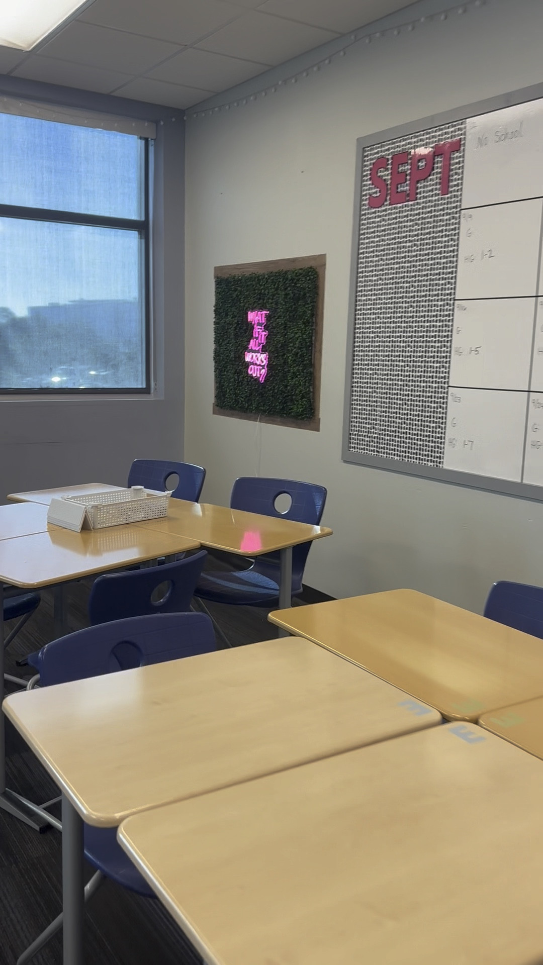My high school geometry classroom is a place for learning in growth, both in math and in life. It is functional and welcoming and a place we all enjoy spending time in! 

#ltkteacher #ltkclassroom #ltkschool