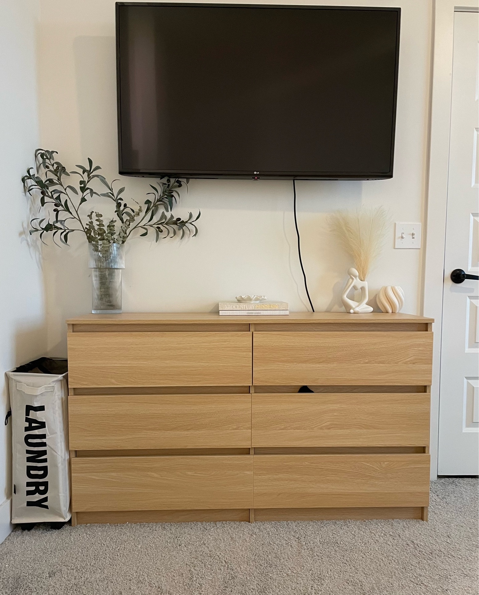 Home decor. Dresser decor. Bedroom dresser. Minimalist design. Modern organic home  

#LTKstyletip #LTKhome