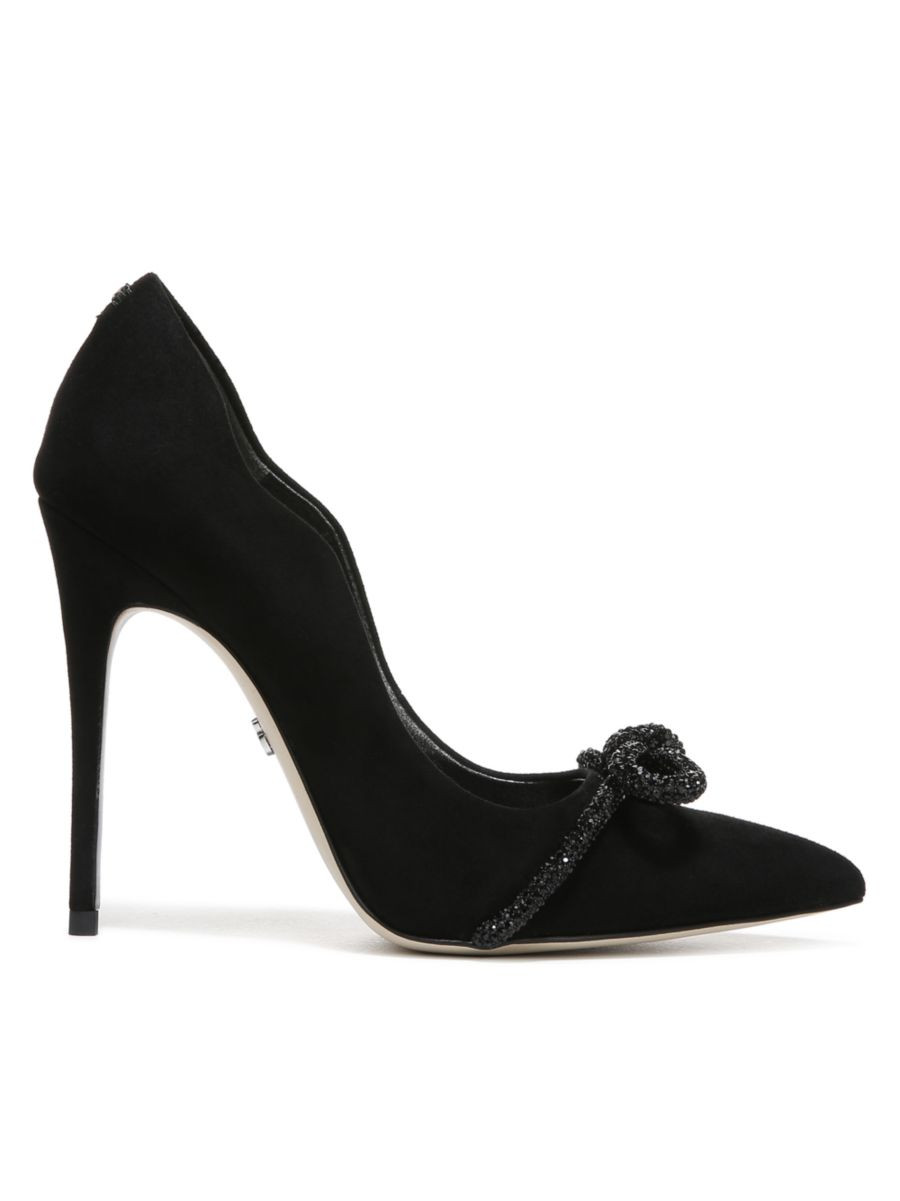 Sam Edelman Deela Suede Bow Pumps | Saks Fifth Avenue