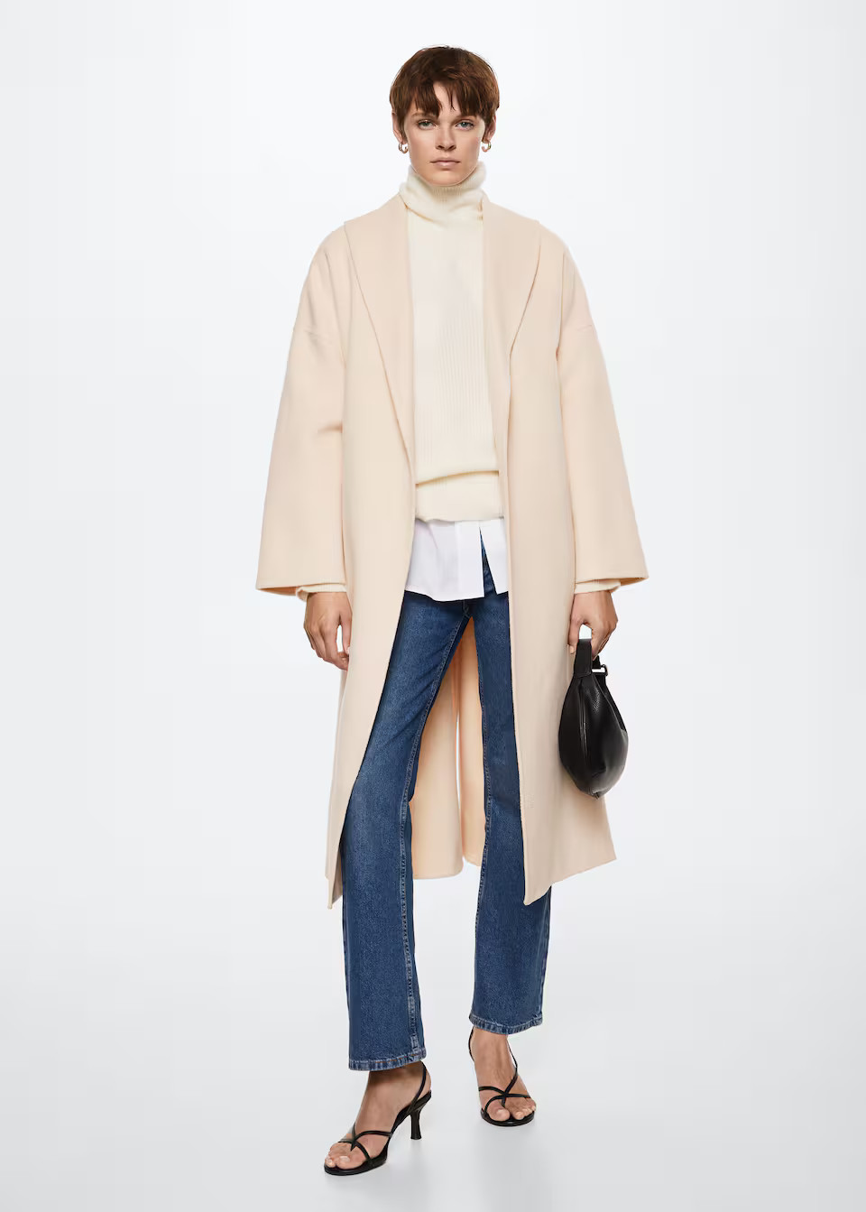 Belt handmade coat | MANGO (US)