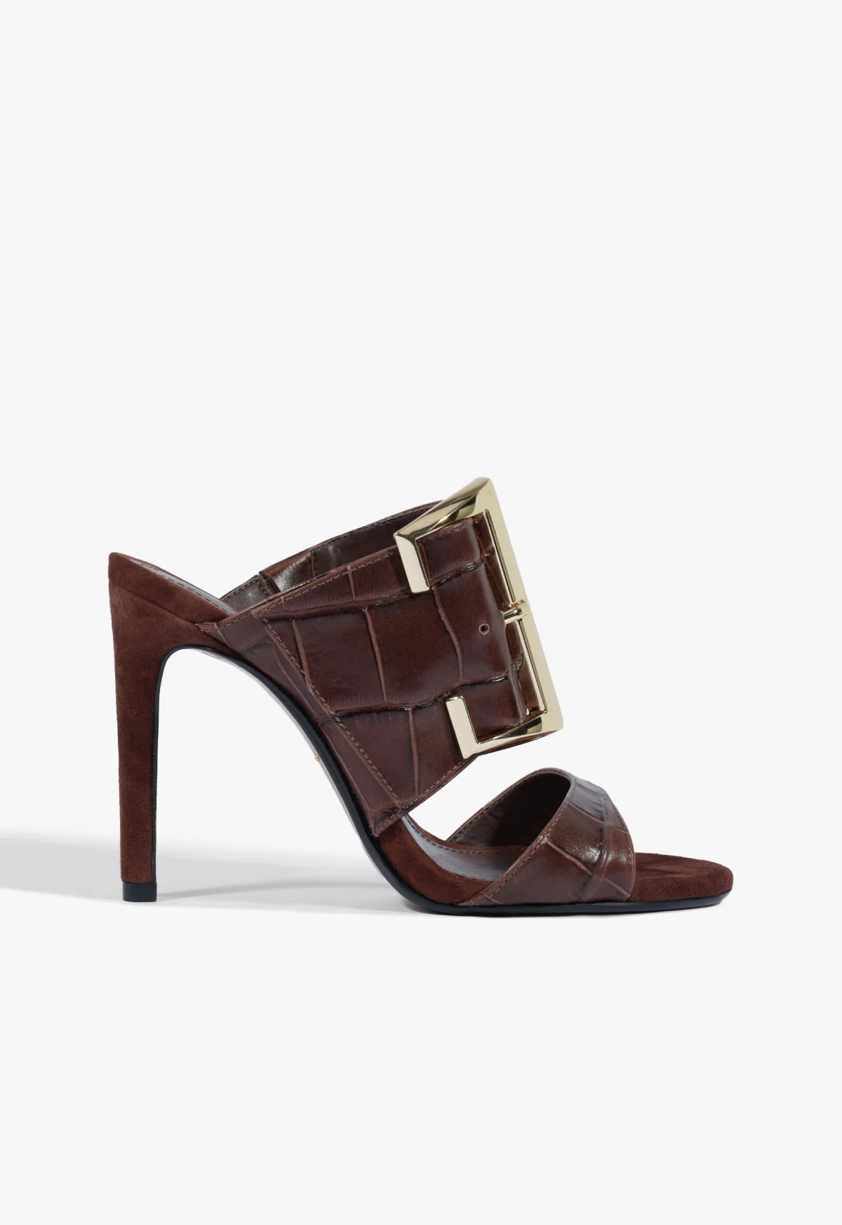 Root Brown Croc Sandal Beatrix | SCHUTZ | Schutz (US)