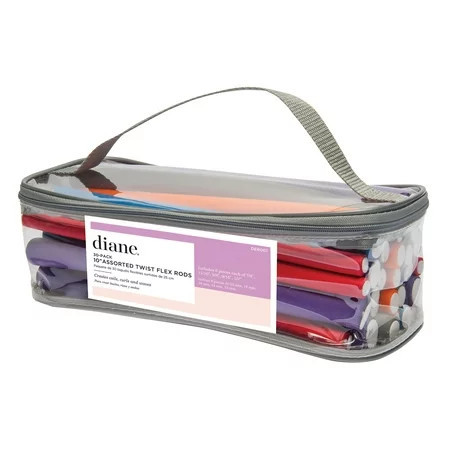 Diane Twist Flex Rod Foam Hair Rollers for Coils Curls and Waves 30-Pack | Walmart (US)
