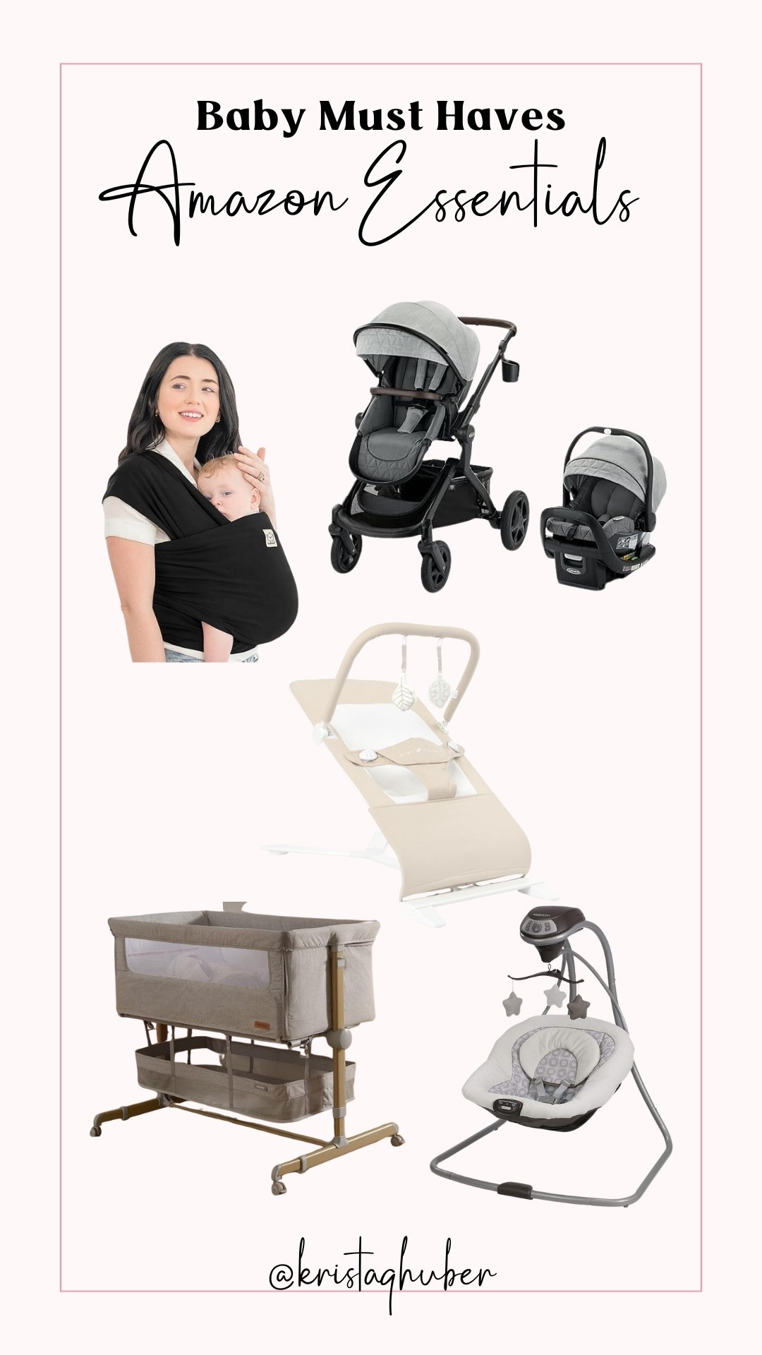 I don’t do a ton in terms of baby furniture, etc. These are the items I always use and consider must haves if you are having a first or are on a budget. 

#LTKBaby