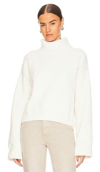 Slouchy Sweater in Vanilla | Revolve Clothing (Global)