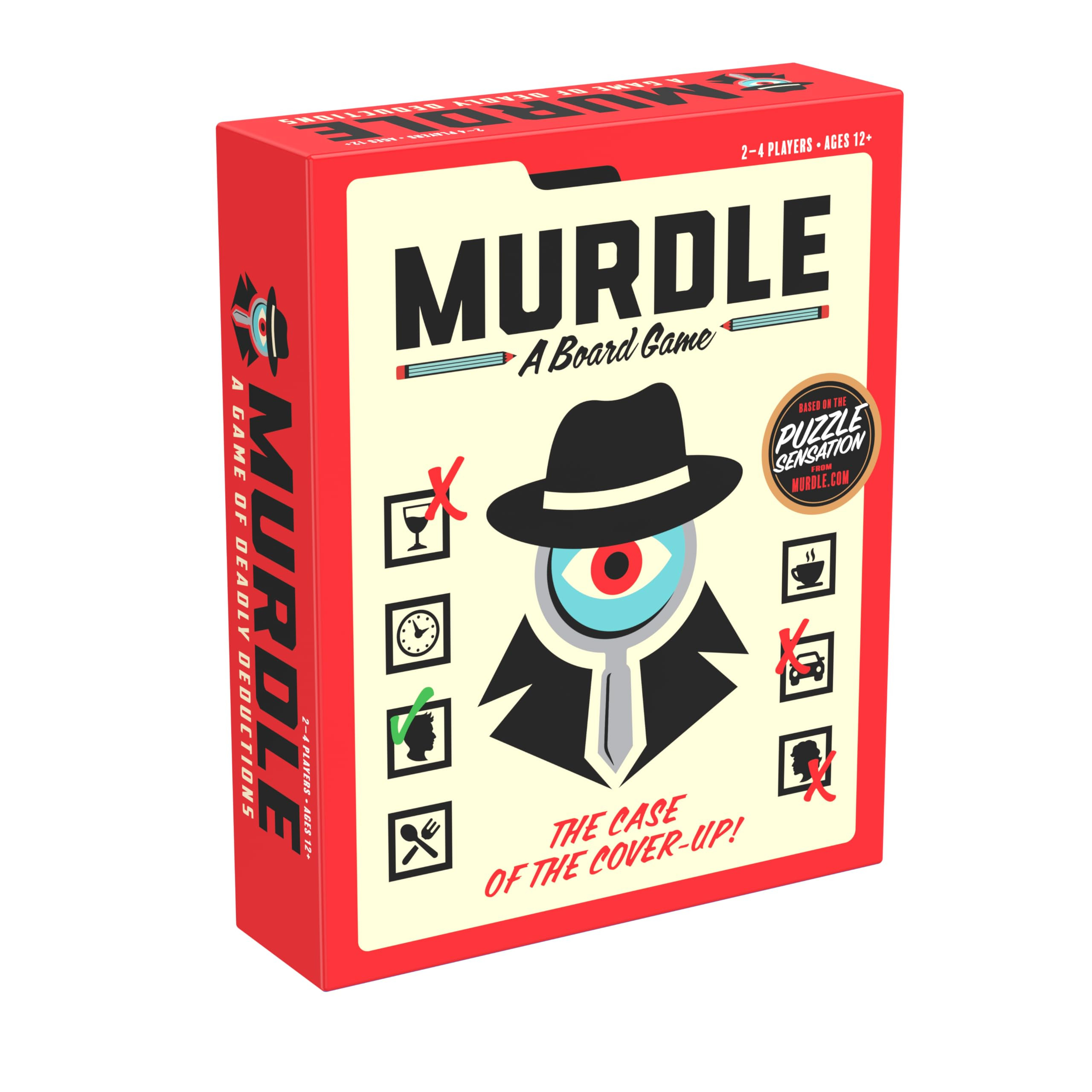 Endless Games Murdle Board Game | Based on The Crime Puzzle Book | Murder Mystery Game for 2-4 Pl... | Amazon (CA)