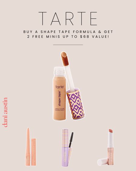 Tater sale!! Shape tape, concealer, makeup sale

#LTKsalealert #LTKbeauty #LTKfindsunder50