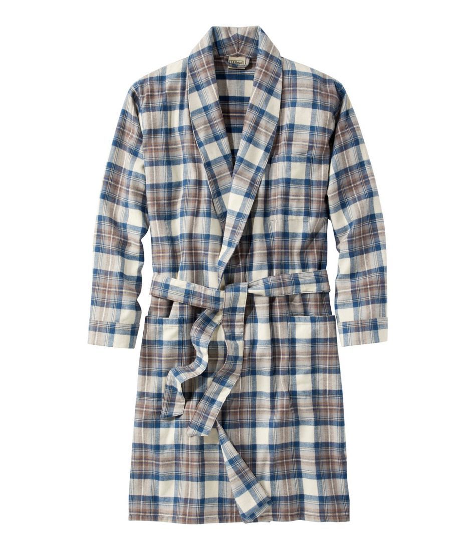 Men's Scotch Plaid Flannel Robe | L.L. Bean