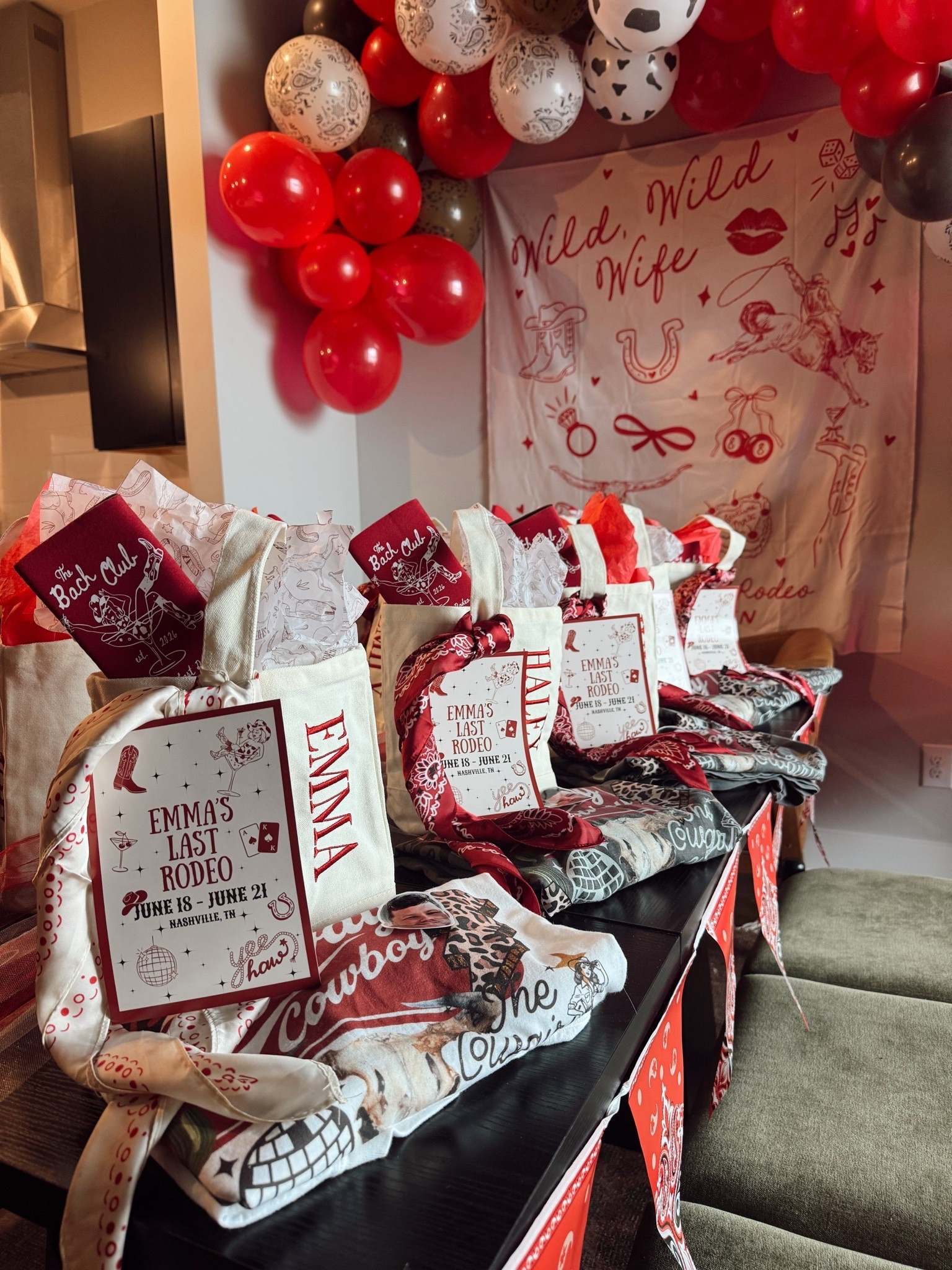 Wild, wild wife bachelorette party in Nashville, TN❤️