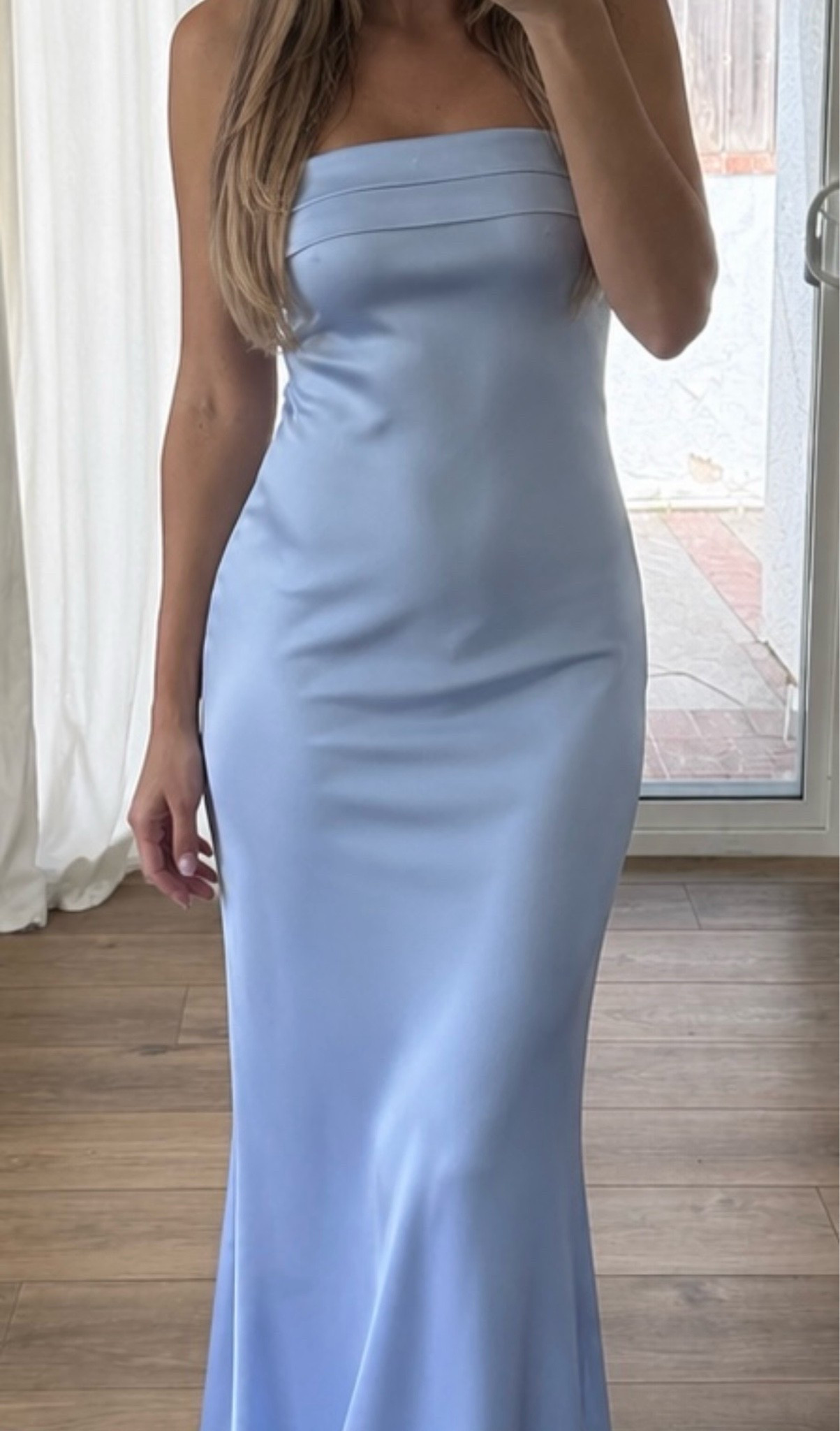 Amazon Summer Satin Strapless Bodycon Dress Backless Tube Wedding Guest Cocktail Formal Party Maxi Dress
TTS-small
Color-light blue 





Wedding guest dress
Formal dress 
Black tie dress
Bridesmaids dress
Vacation dress
Date night dress
Event dress
Party dress 
Little black dress
Bridal dress 
Wedding dress 
Engagement dress 
Photoshoot dress 
Summer dress

#LTKWedding #LTKTravel #LTKootd