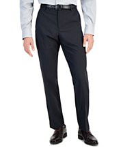 Calvin Klein Men's Slim-Fit Solid Dress Pants - Macy's | Macy's