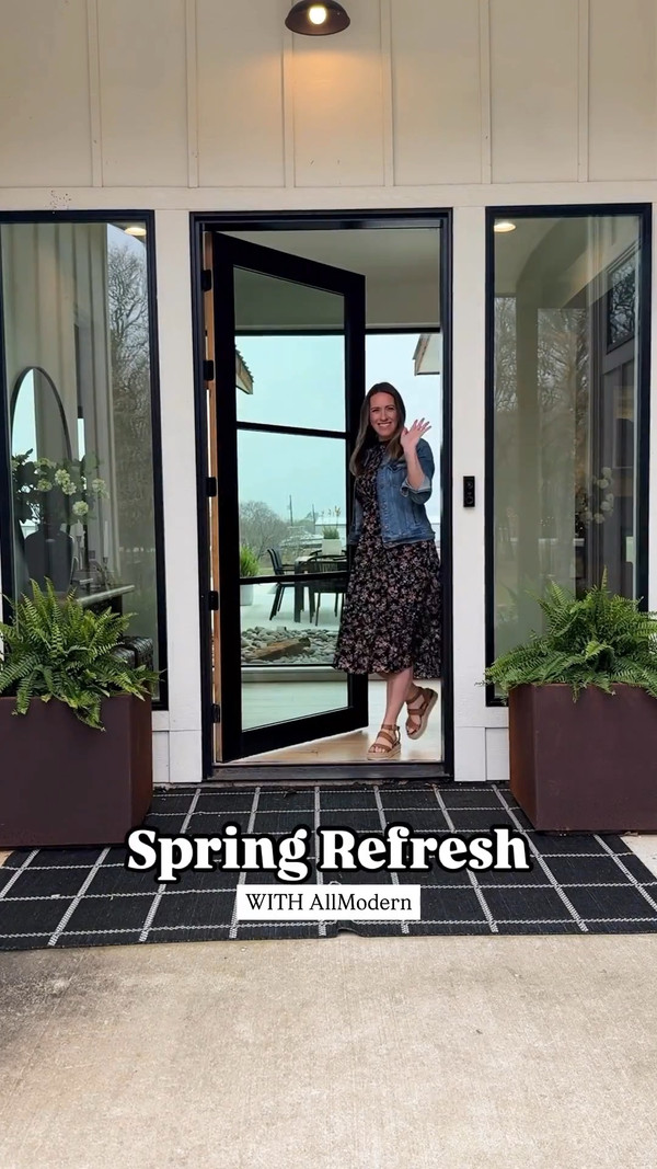 Spring is the perfect time to give our backyard a little refresh, and AllModern…