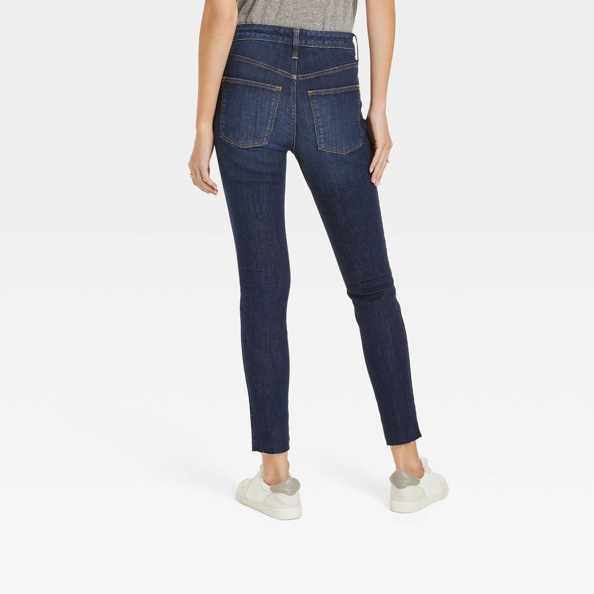 Women's High-Rise Skinny Jeans - Universal Thread™ Dark Wash 6 Long | Target