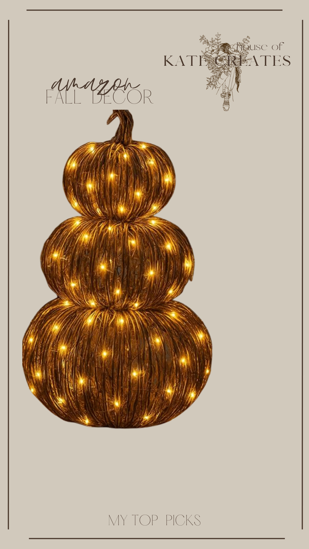 love these light up stack able pumpkins for the front porch! 

 #LTKSeasonal