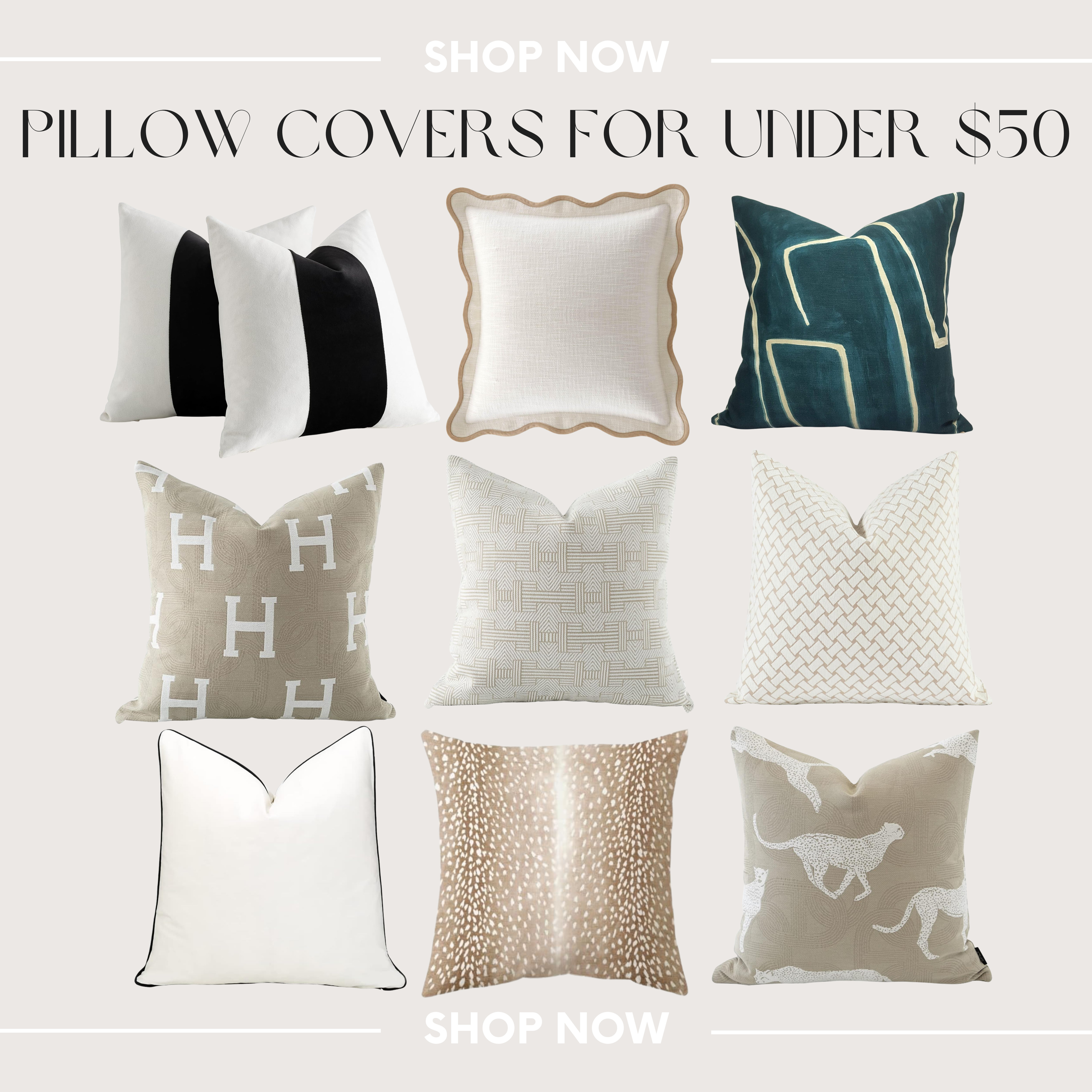 "✨ Daily Finds ✨
Affordable Throw Pillows Under $50 – Neutral Cozy Home Decor. Chic throw pillows for less than dinner out!
Chic throw pillows under $30 to layer neutral textures and cozy style into your home decor 👇
affordable throw pillows, neutral textiles, cozy home accents, modern home styling, budget-friendly decor ideas" 

 #LTKHome