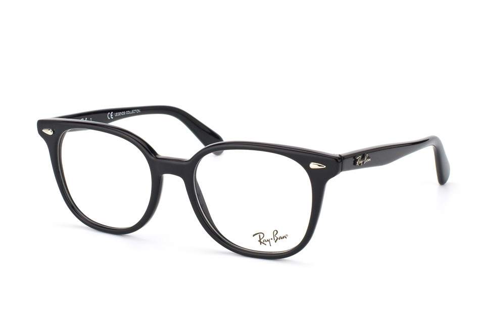 Ray-Ban RX 5299 2000, Square Brillen, Schwarz | Mister Spex DE