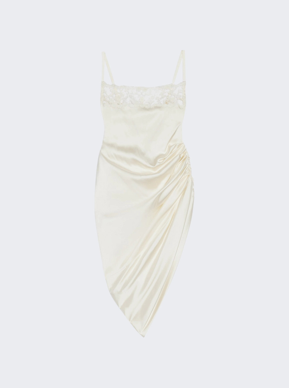 La Saudade Mini Dress Off-white  | The Webster | The Webster