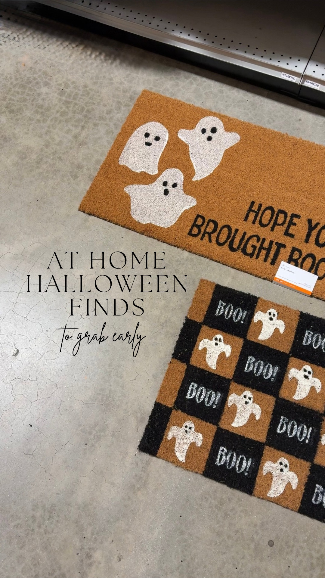 If you love Halloween that’s more charming than spooky, these At Home finds are too good to pass up. From adorable ghost decor and cozy doormats to the cutest candles, planters, and seasonal accents, there are so many fun pieces to mix into your fall decor.

It’s no secret I’m on a ghost kick this season, and these finds fit right in. They’re the perfect mix of playful, cozy, and easy to style throughout your home.

#LTKHome