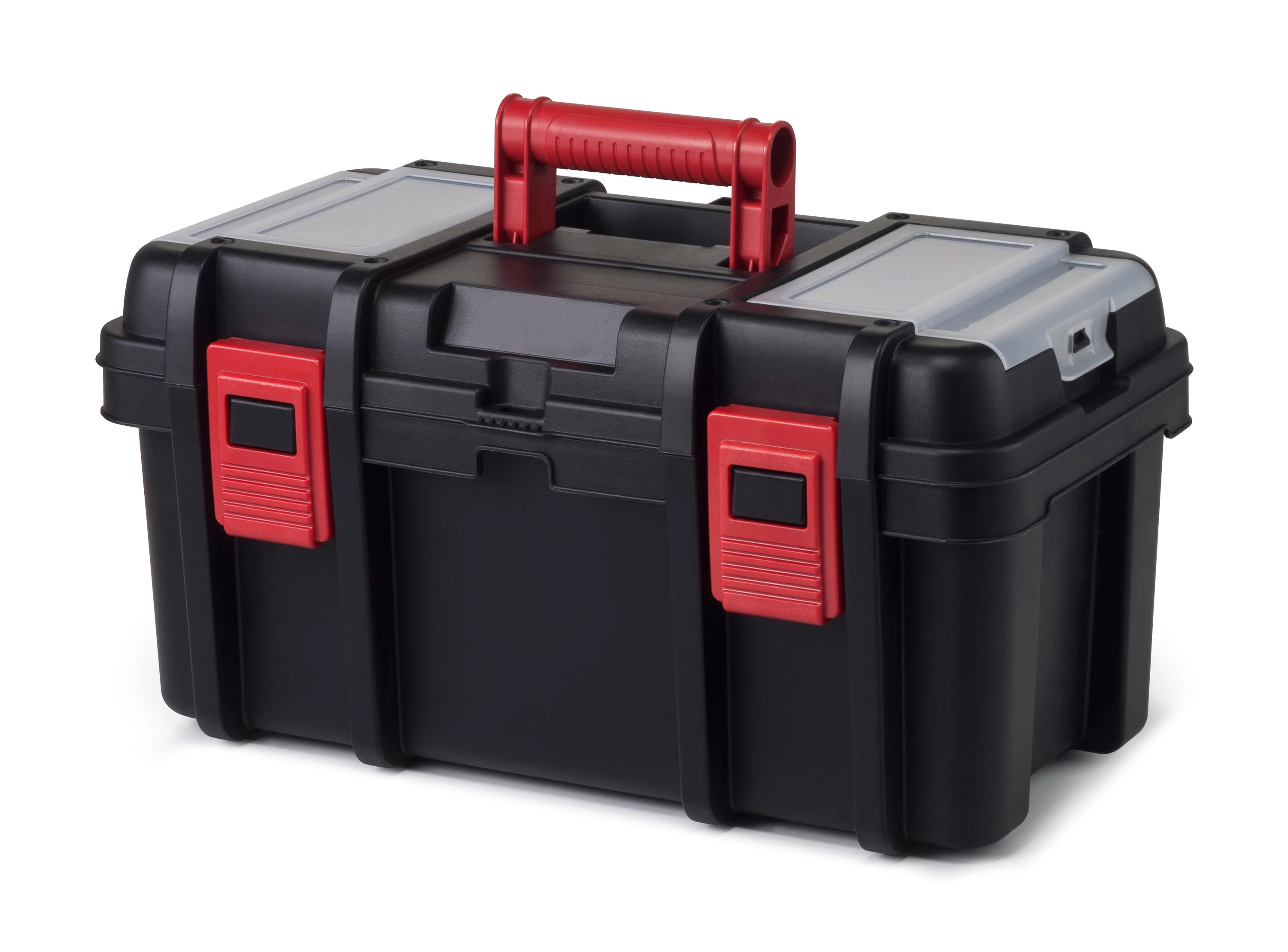 Hyper Tough 16-inch Toolbox, Plastic Tool and Hardware Storage, Black | Walmart (US)