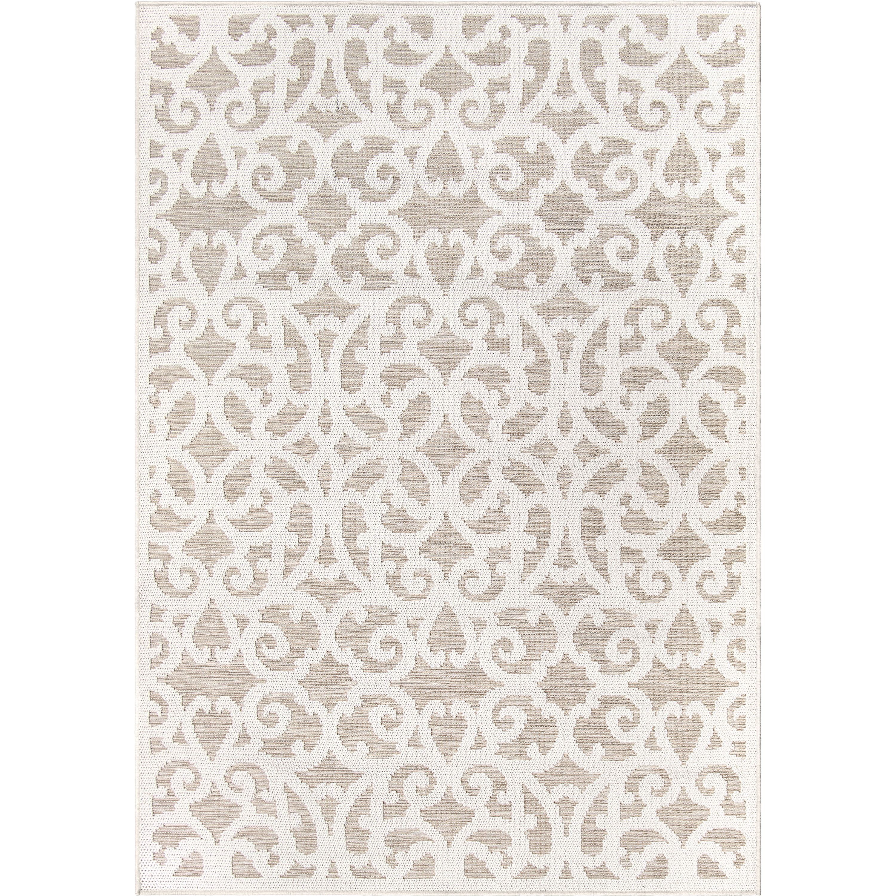 My Texas House Arlington 7'9" X 10'10 Natural Driftwood Reversible Indoor/Outdoor Area Rug | Walmart (US)