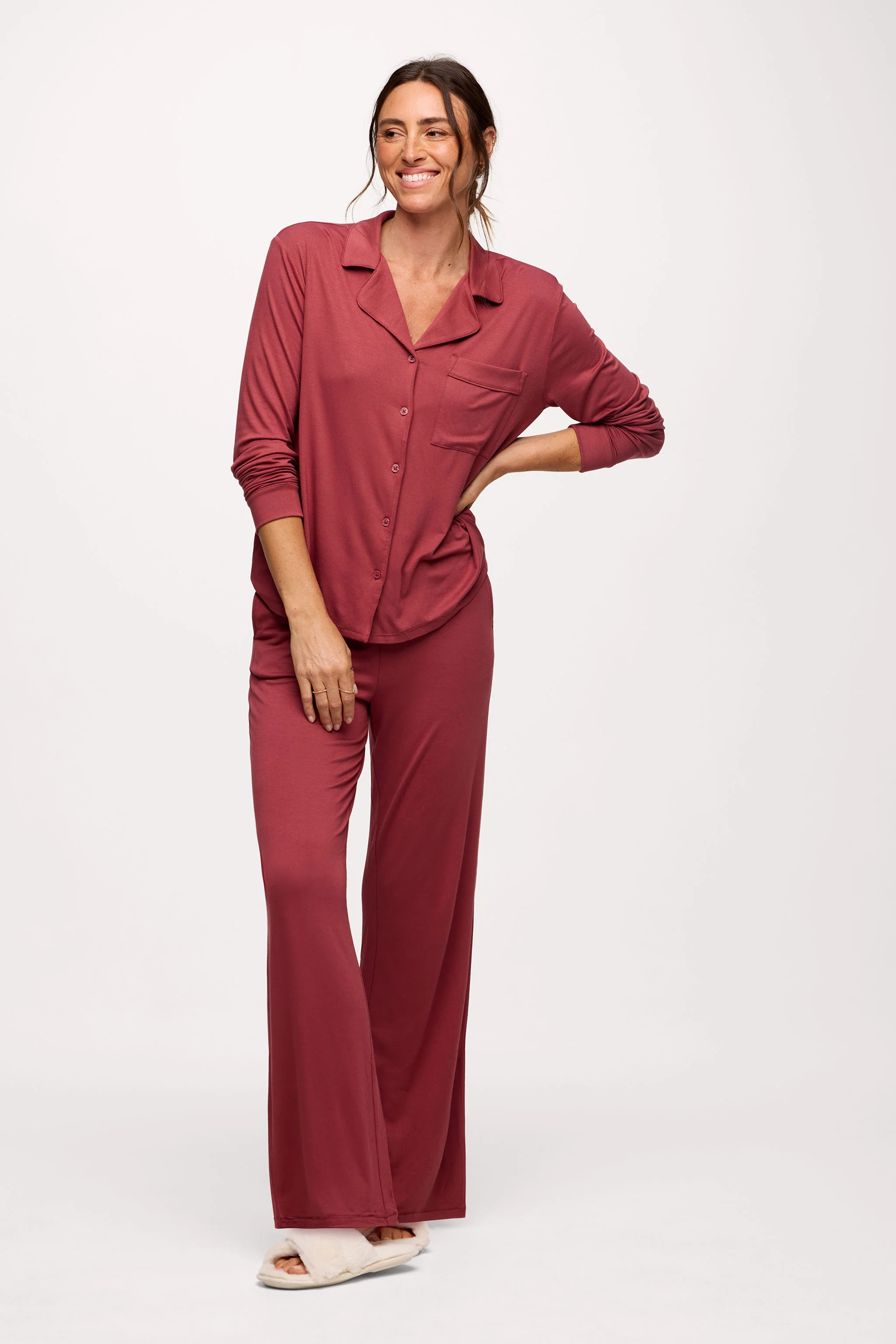 Pajama Pant | Mauve | nuuds