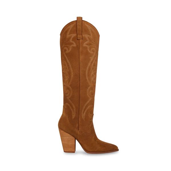 LASSO CHESTNUT SUEDE | Steve Madden (US)