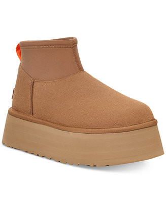 UGG® Women's Classic Mini Dipper Booties - Macy's | Macy's
