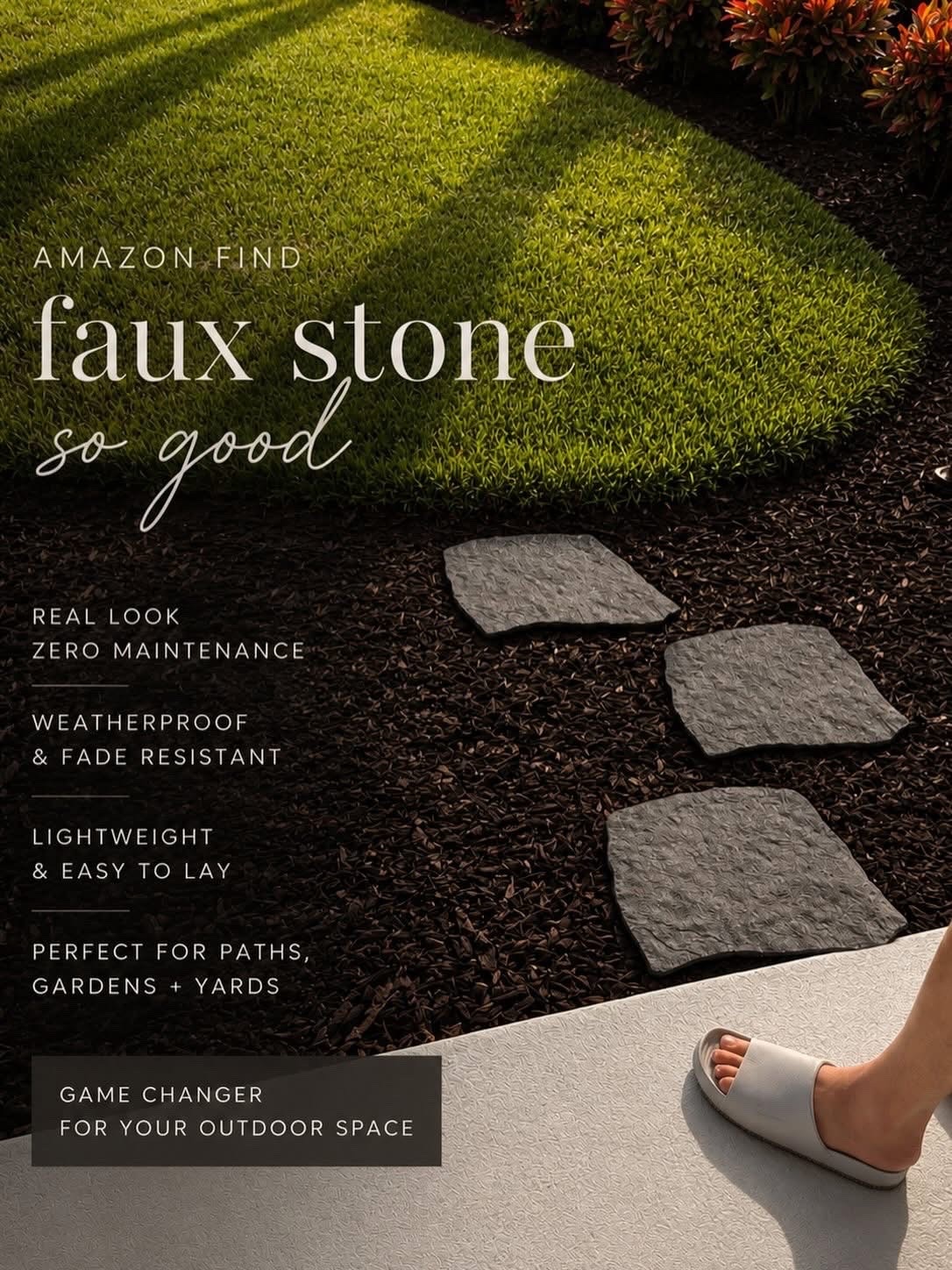 We put these faux stepping stones on our patio in FL condo and they are great! Highly recommend these! 

Patio. Outdoor. Home.

#LTKHome #LTKSeasonal