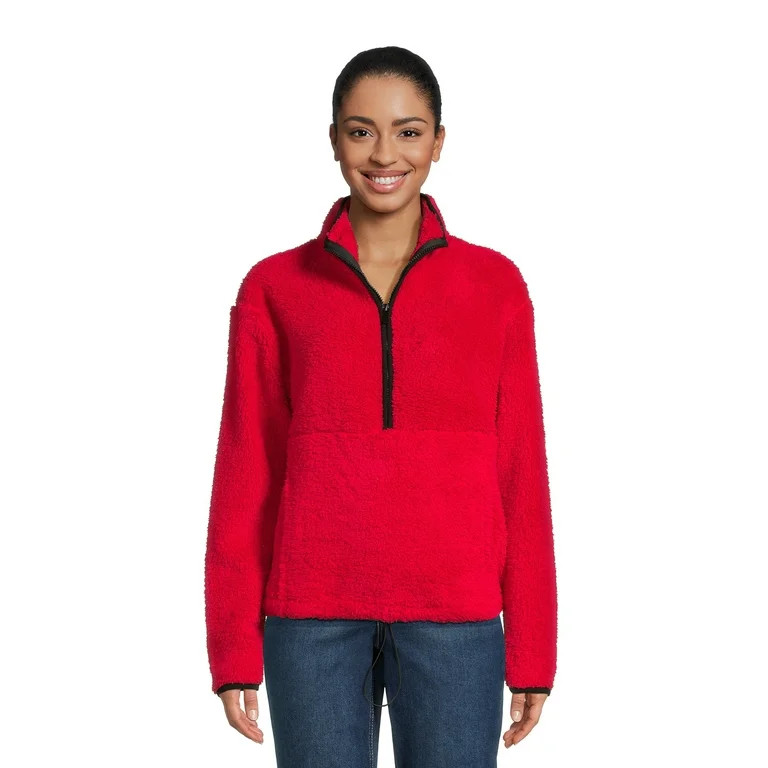 No Boundaries Juniors Plush Pullover, Sizes XS-3XL | Walmart (US)