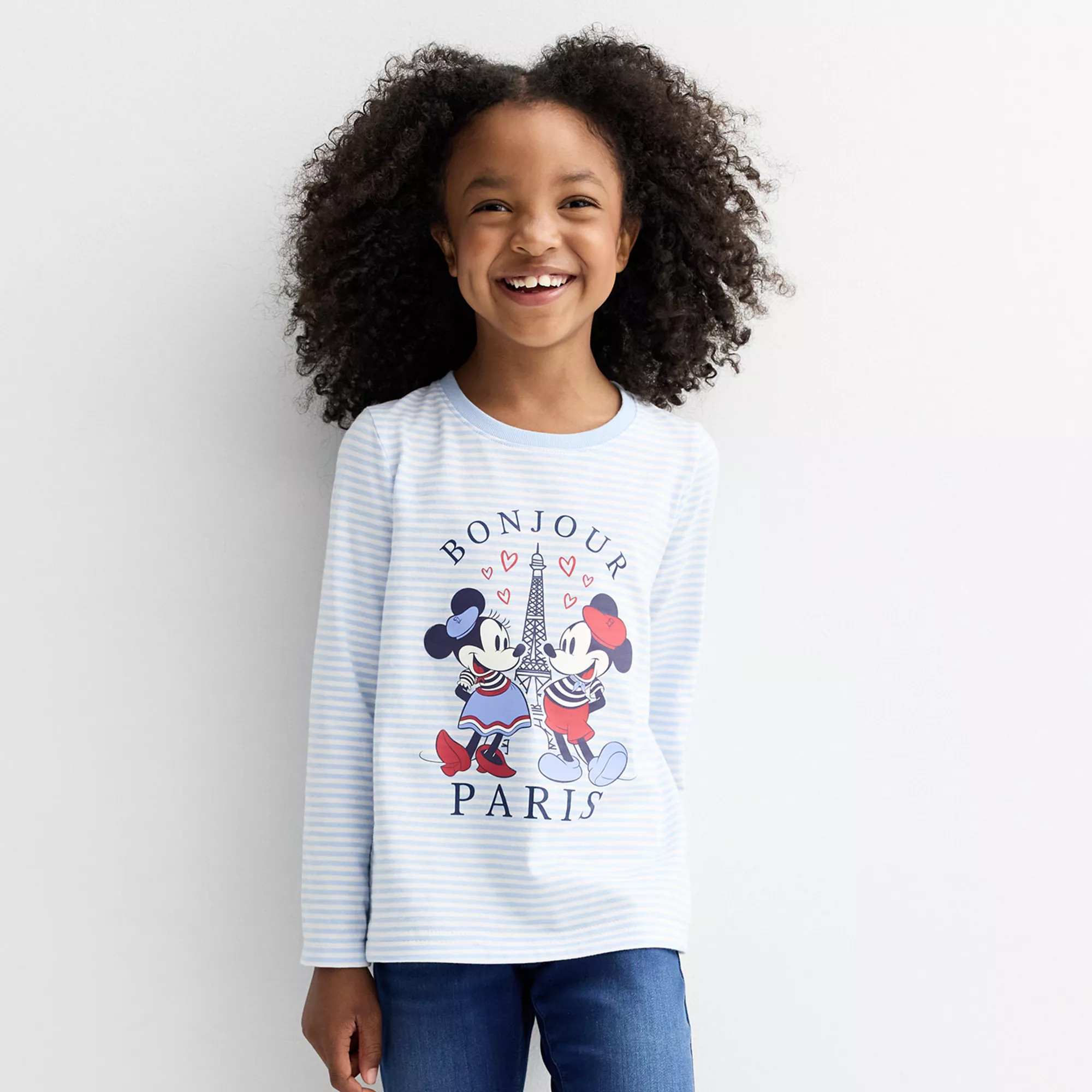 Baby & Toddler Girl Jumping Beans® Disney's Minnie Mouse Core Long Sleeve Tee | Kohl's