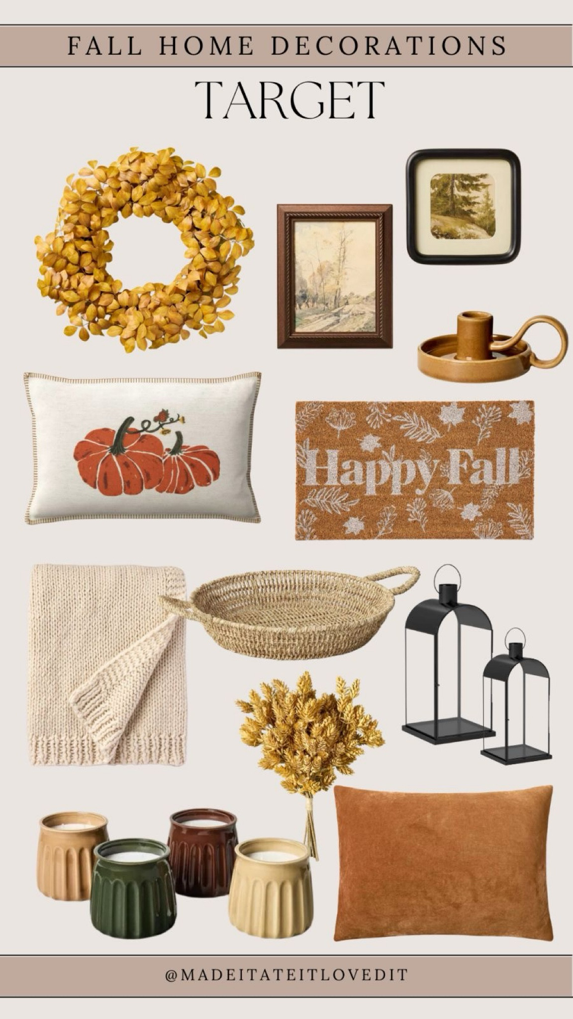 Transform your living space this autumn with Target's latest collection of fall home decorations. Find everything you need to embrace the season's warmth and charm.

#FallDecor #TargetFinds #AutumnHome #CozyLiving #FallVibes

#LTKHome