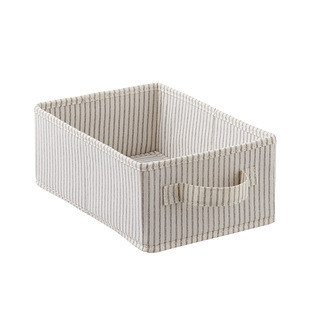 The Container Store® 5 and 10-Compartment Drawer Grey Stripe | The Container Store