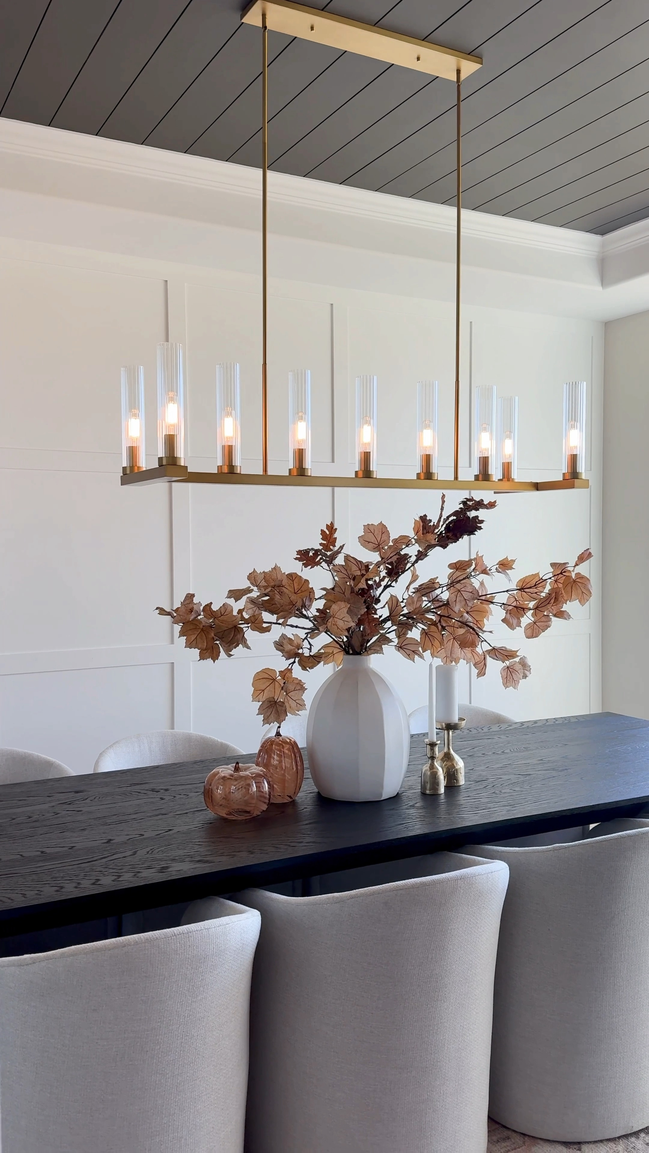 Look for less lighting find!  It was time I finally refreshed this room and I couldn't be more excited about this find from @wayfair. It's grand, and a total statement piece at such a great price! The brass is everything this room needed too! #wayfair #wayfairpartner



dining room light, brass chandelier, kitchen island light, pendant light, hosting, dining room furniture

#LTKHome