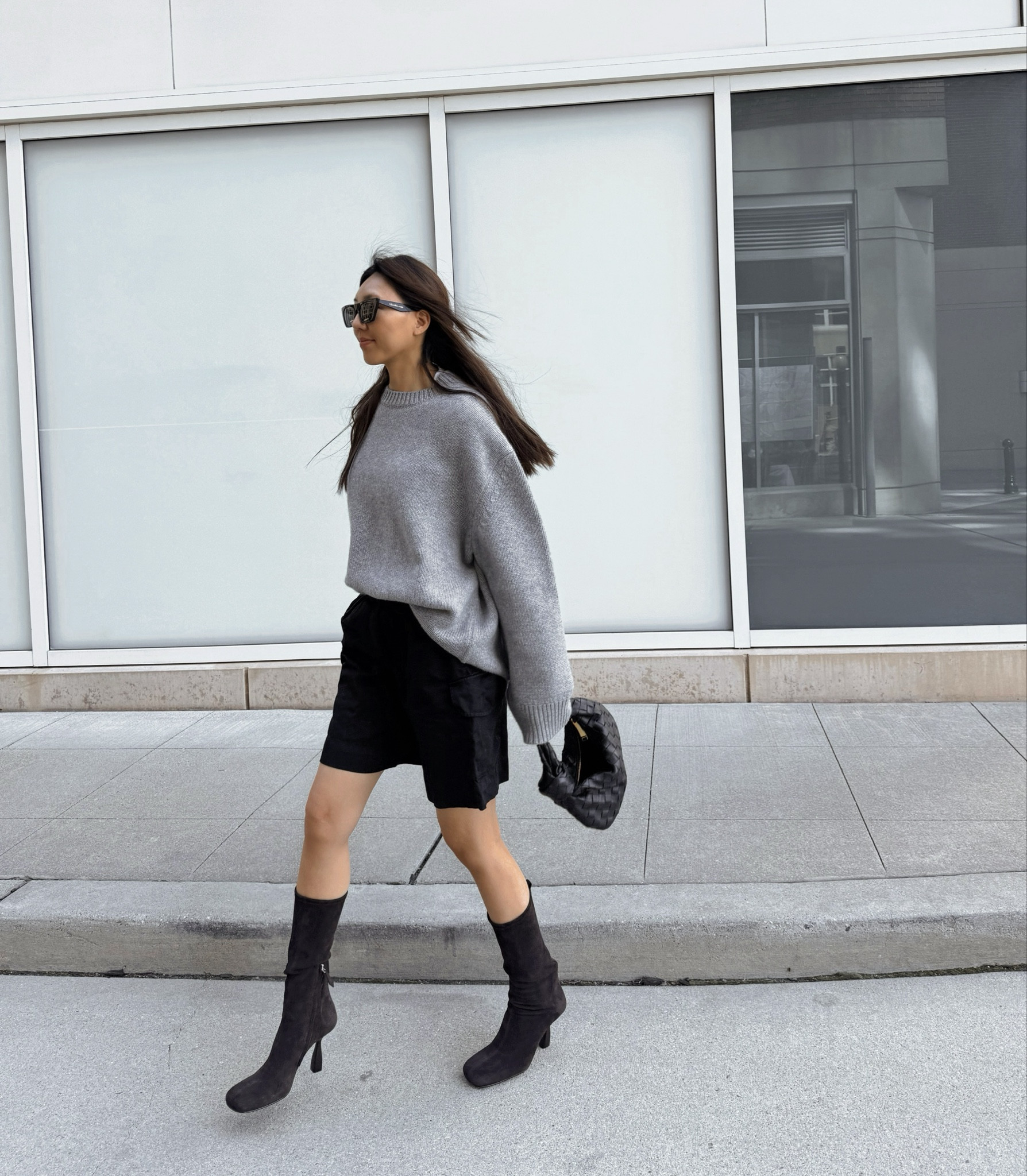 Bermudas with boots, another effortless outfit ensemble that feels classic while being current 🤎🖤

#ootdnewyork10 #outfitideasforyou

#LTKSeasonal #LTKshoecrush #LTKstyletip