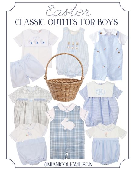 Easter Outfits For Boys Easter, Outfit Ideas For Baby Boys, Baby Boy Clothes, toddler clothes, spring kids clothes, easter outfits, classic style, Grandmillennial style, preppy style 

#LTKbaby #LTKSeasonal #LTKFind