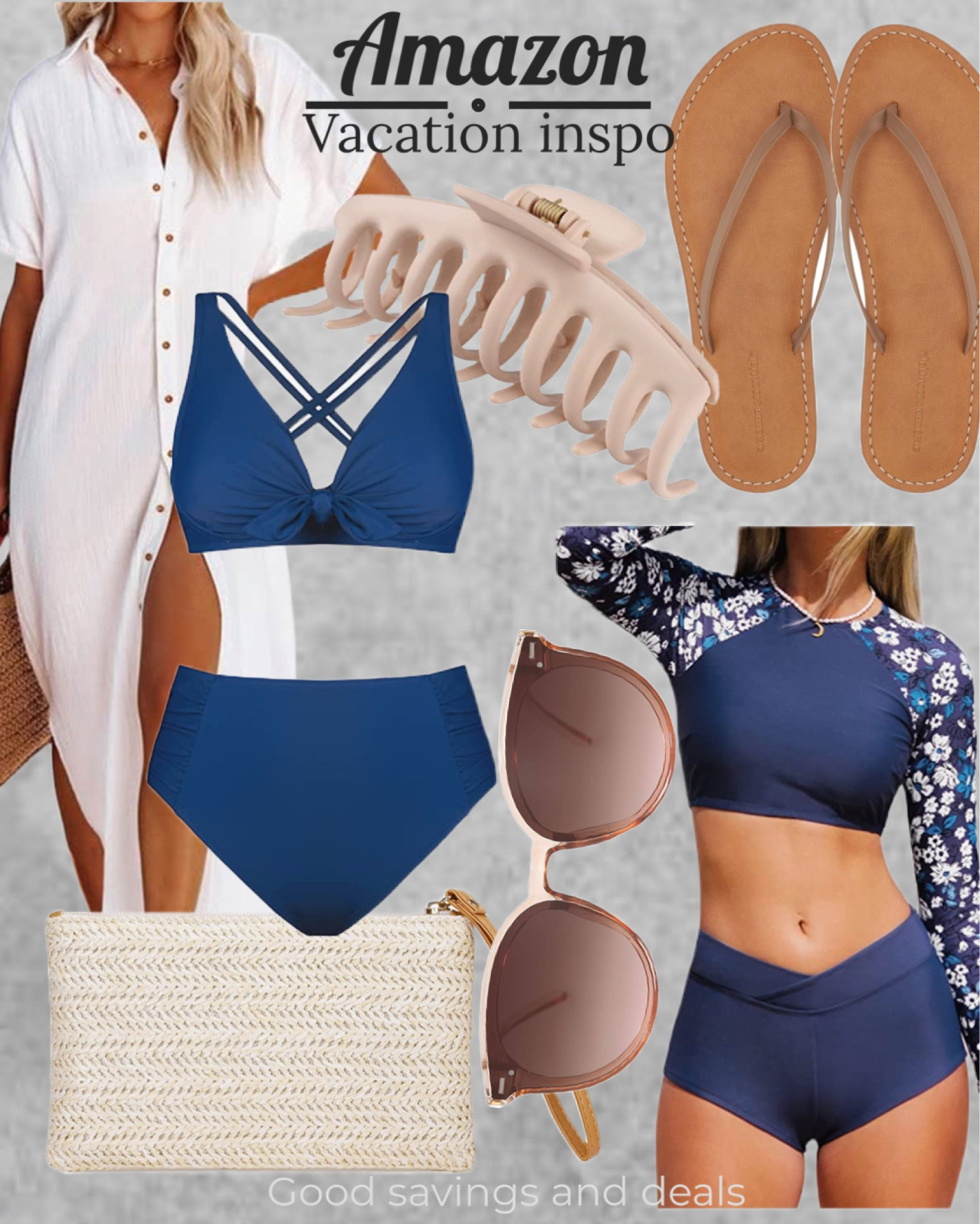 Vacation style for all body shapes

#beach outfits #vacation style #bikinis #swimwear #sandals #purse #swimsuit coverup #swimsuit #amazon finds #LTK find #sunglasses #hair clip #beach vacation #flattering swimwear #two piece swimsuit #bikini set #long sleeved swimwear #vacation outfits #body inclusive swimwear 

#LTKstyletip #LTKswim #LTKFind