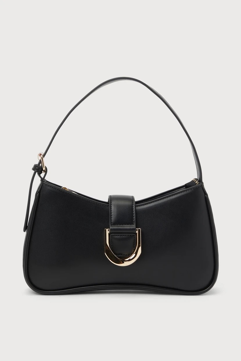 The Oh-So Chic Black Buckle Shoulder Bag brings timeless polish to everyday styling with its classic black finish and sophisticated buckle detail. A versatile wardrobe staple that works beautifully with everything from casual denim to tailored workwear and evening looks. Under $50.

Ideas:

* black shoulder bag
* classic accessories
* everyday handbag
* elevated basics
* timeless style

Keywords:

* black handbag
* black shoulder bag
* shoulder bag
* buckle bag
* women’s handbags
* everyday handbag
* fall handbag
* work bag
* designer inspired bag
* black accessories
* shoulder purse
* chic handbag
* classic handbag
* everyday style
* capsule wardrobe accessories

#LTKWorkwear #LTKTravel #LTKgrwm
