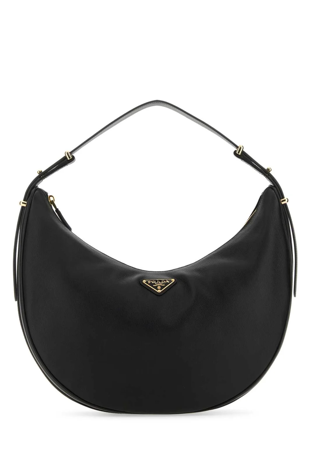 Prada Arqué Zip-Up Large Shoulder Bag | Cettire Global